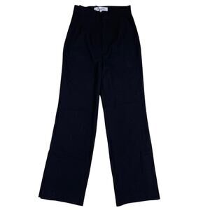 Elliatt Leda Black Shimmer High Waisted Wide‎ Leg Trouser Small NWT